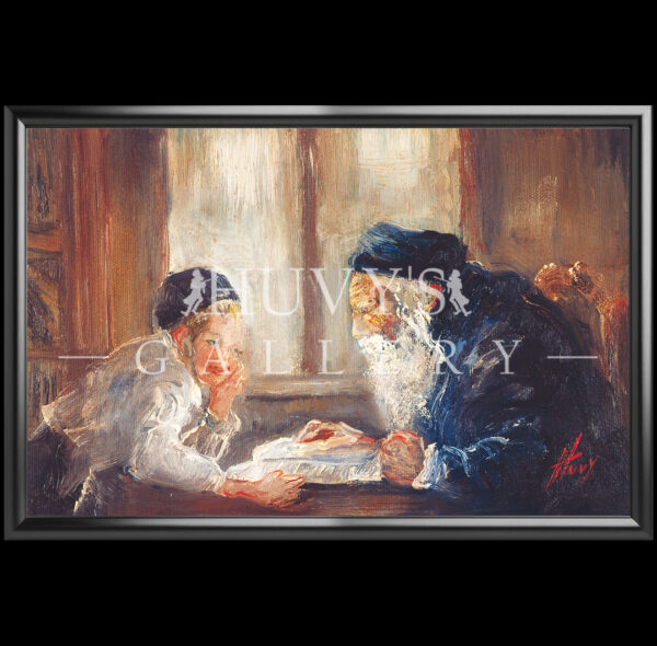 The Rabbi is Teaching with Sensitivity