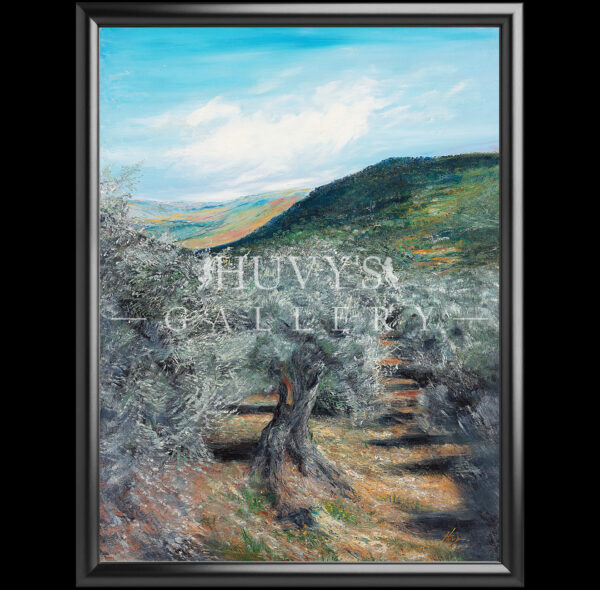Olive Tree in the Wind