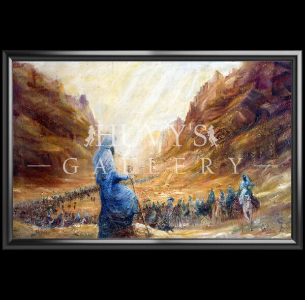 Moses Leading the Jewish People out of Egypt