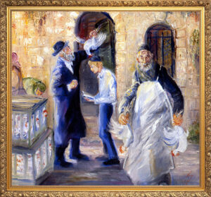 Minhag Kapparot - Artwork by Huvy